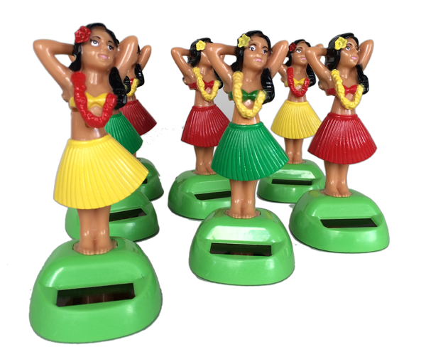 Solar Hula Dancing Girl
